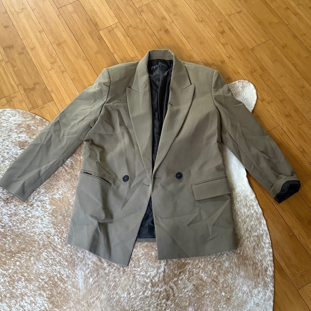 Zara Green Blazer